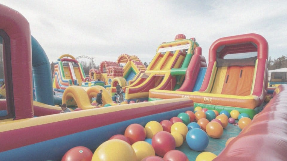 Jakie atrakcje czekają w Dmuchanym Parku Rozrywki Funlandia?