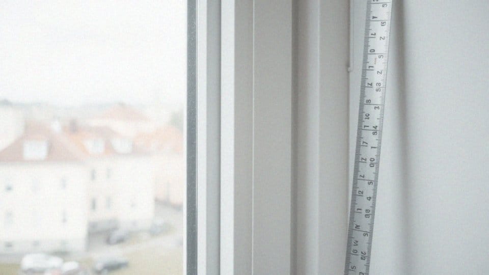 Jak zmierzyć wysokość skrzydła okna?