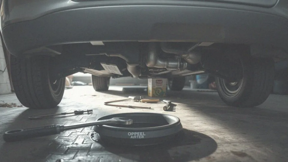 Jak wygląda procedura wymiany oleju w Opel Corsa D 1.4?