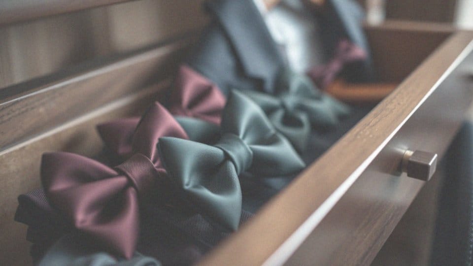 Jaką muszkę wybrać na wieczorne wyjścia z granatowym garniturem?