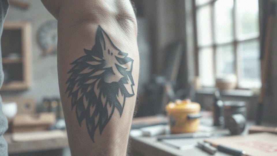 Czym charakteryzują się męskie tatuaże na przedramieniu?