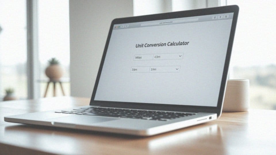 Jak używać kalkulatora online do konwersji mil?
