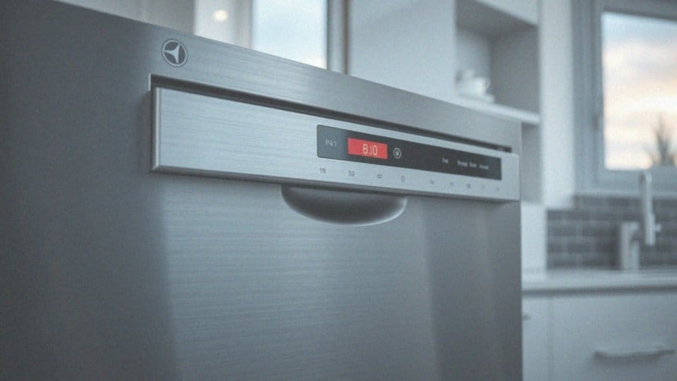 Co oznacza czerwona kontrolka na panelu zmywarki Electrolux?