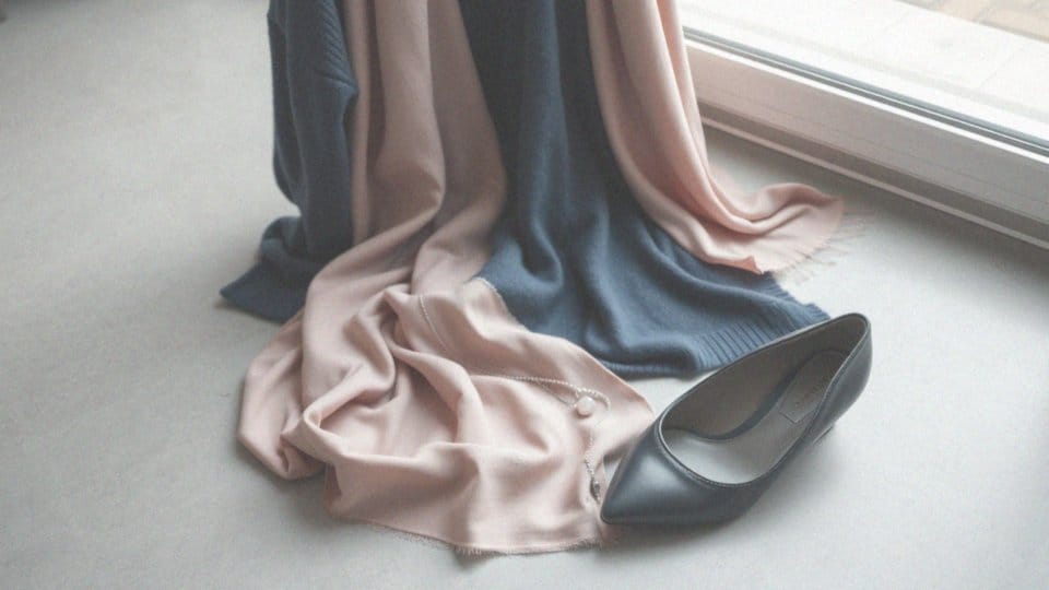 Jak granat i pudrowy róż wpływają na elegancję stylizacji?