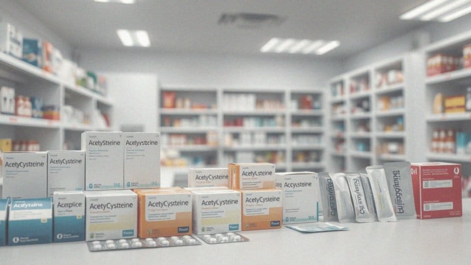 Jakie są formy acetylocysteiny dostępne na rynku?