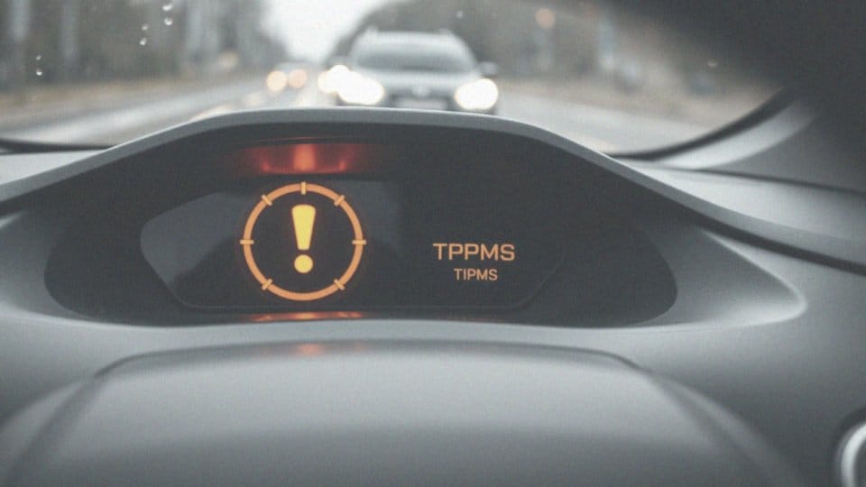 Co oznacza ikona TPMS na tablicy rozdzielczej?