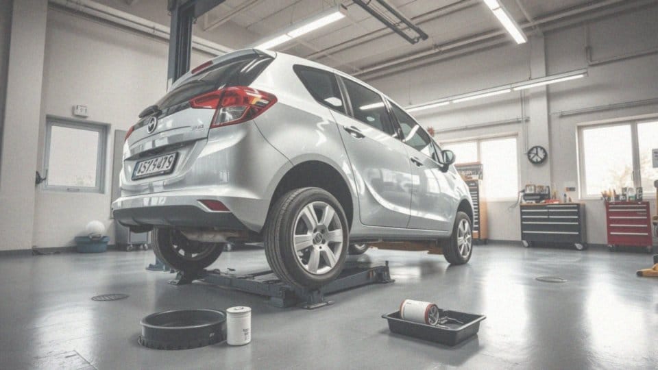 Jak długo trwa wymiana oleju w OPEL Meriva 1.6?