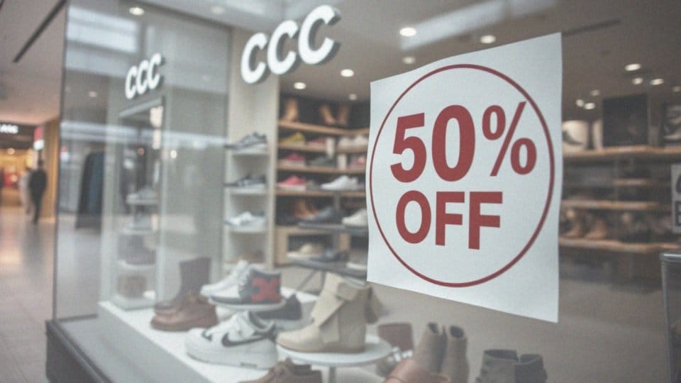 CCC promocja 50 procent – odkryj niezwykłe okazje na zakupy!