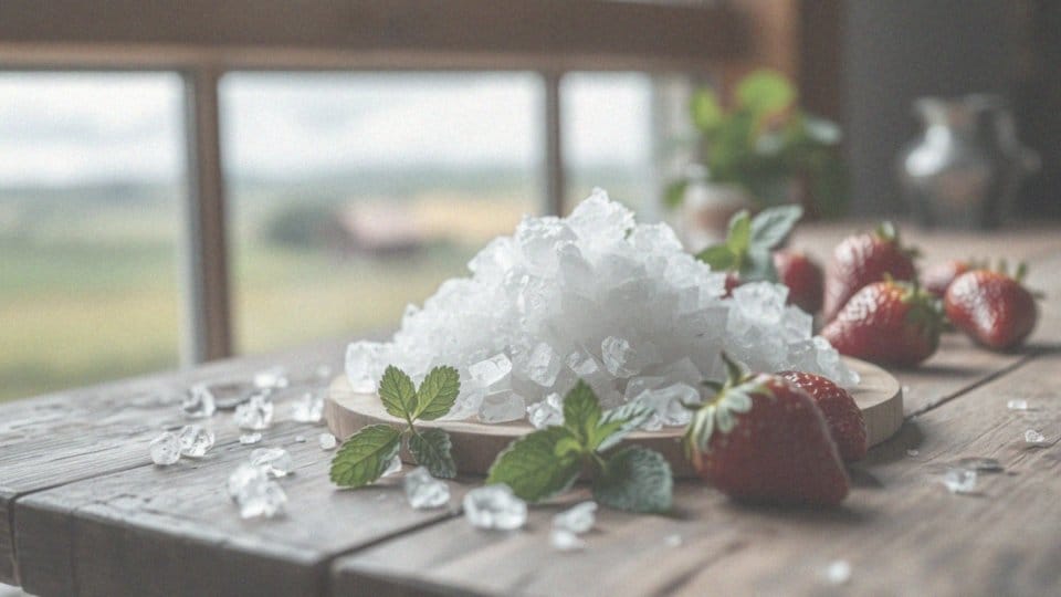 Erytrytol najzdrowszy cukier świata — właściwości i zastosowanie