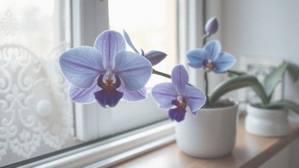 Niebieski storczyk żywy – wymagania pielęgnacyjne i porady